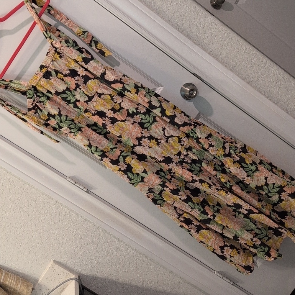 Anthropologie - Saltwater Luxe - Alanya Floral Maxi Dress - Picture 8 of 12